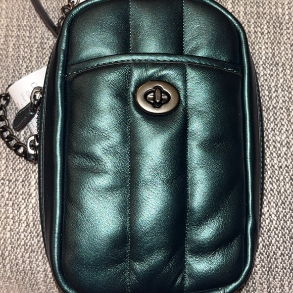 Coach Tall Camera Bag with Quilting - Picture 1 of 5
